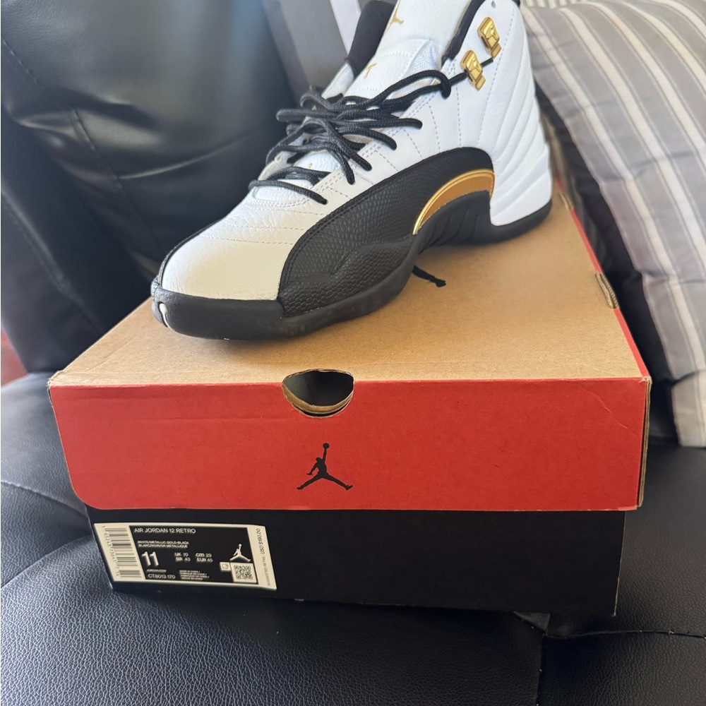 Air Jordan Retro Black and White Sneakers